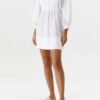 Melissa Odabash Kaftan Camilla white