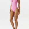 Melissa Odabash Badeanzug Tampa pink