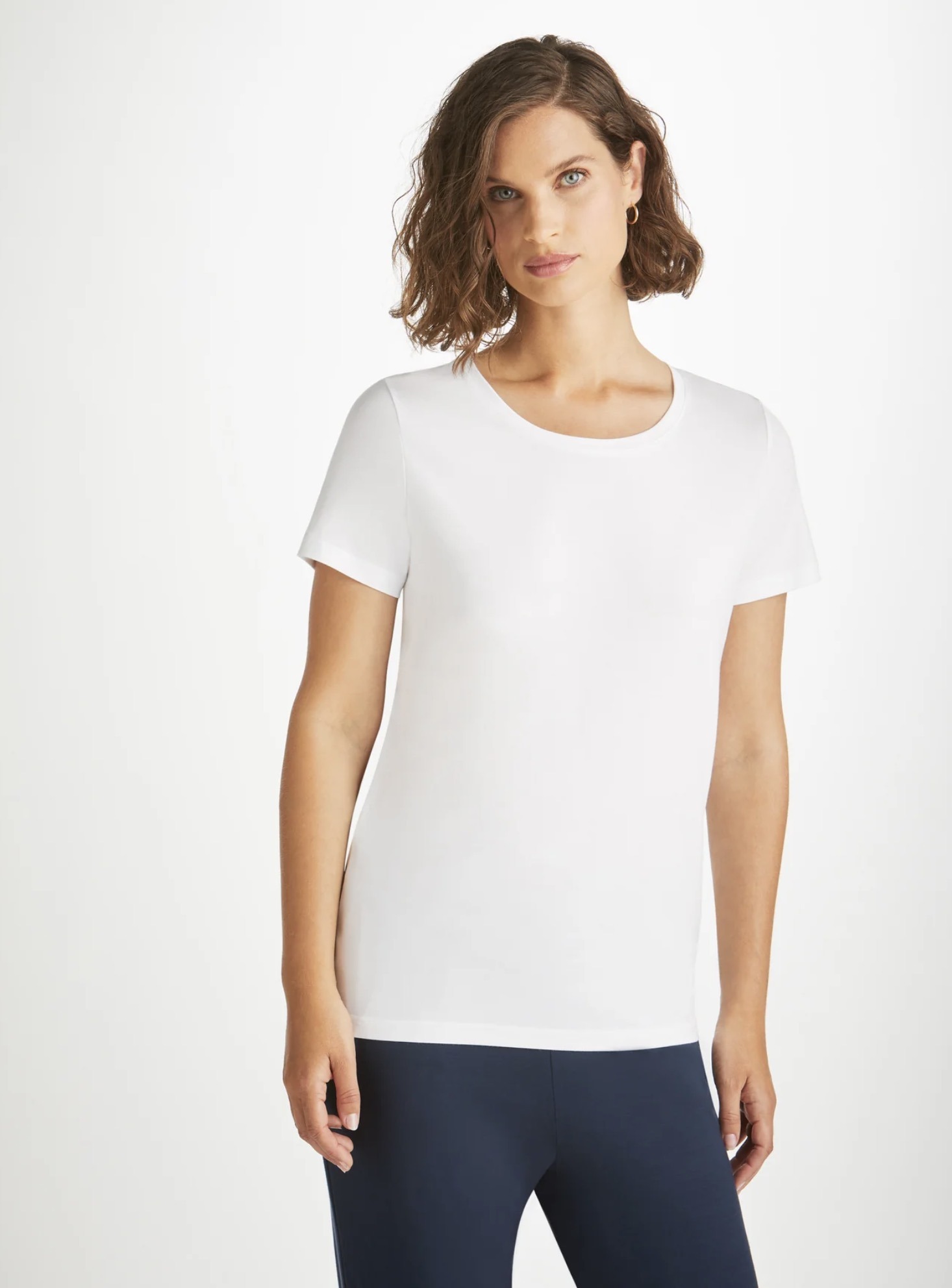 Derek Rose T-Shirt Lara white