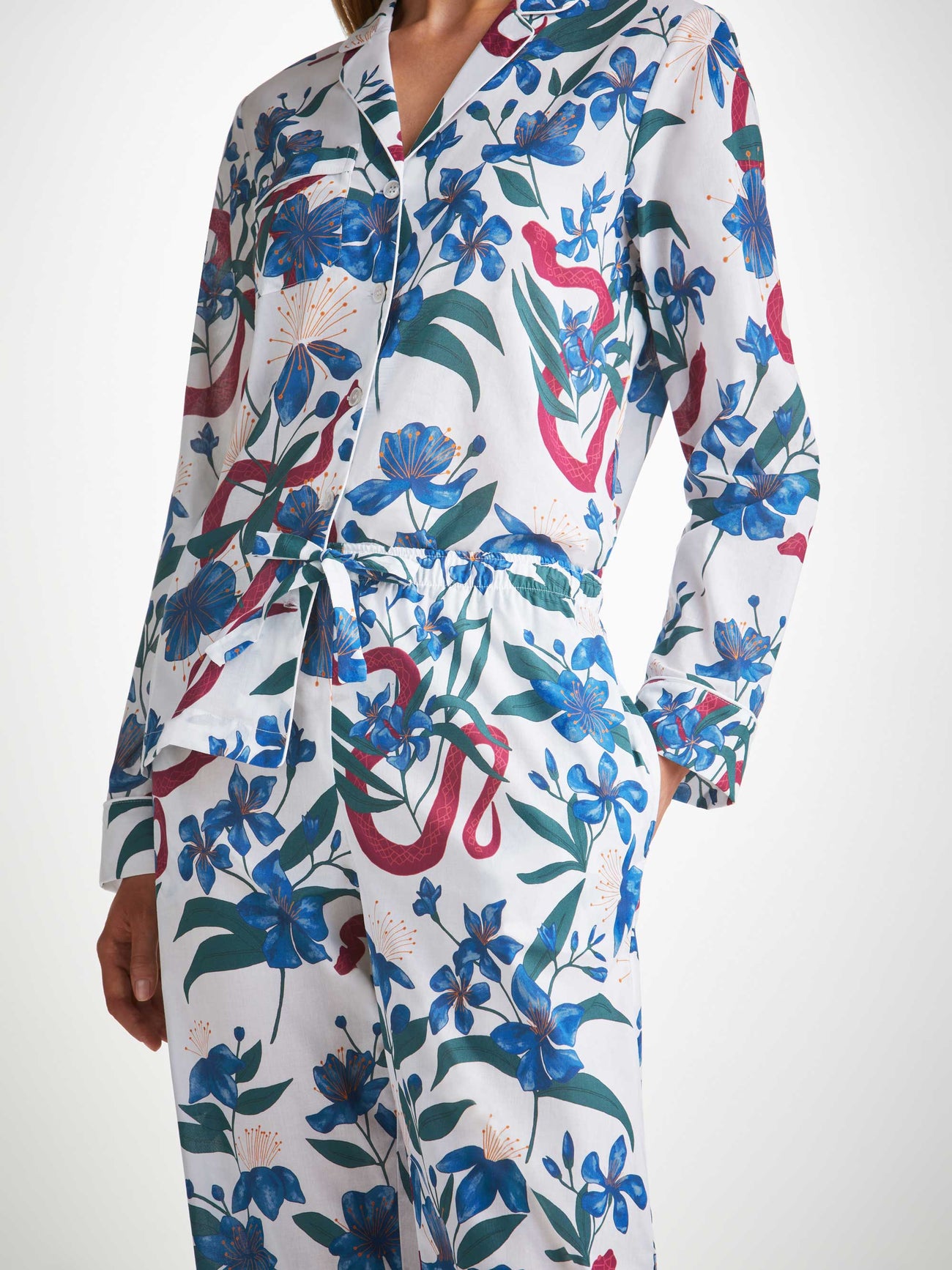 Derek Rose Pyjama Ledbury multi-colored – Bild 4