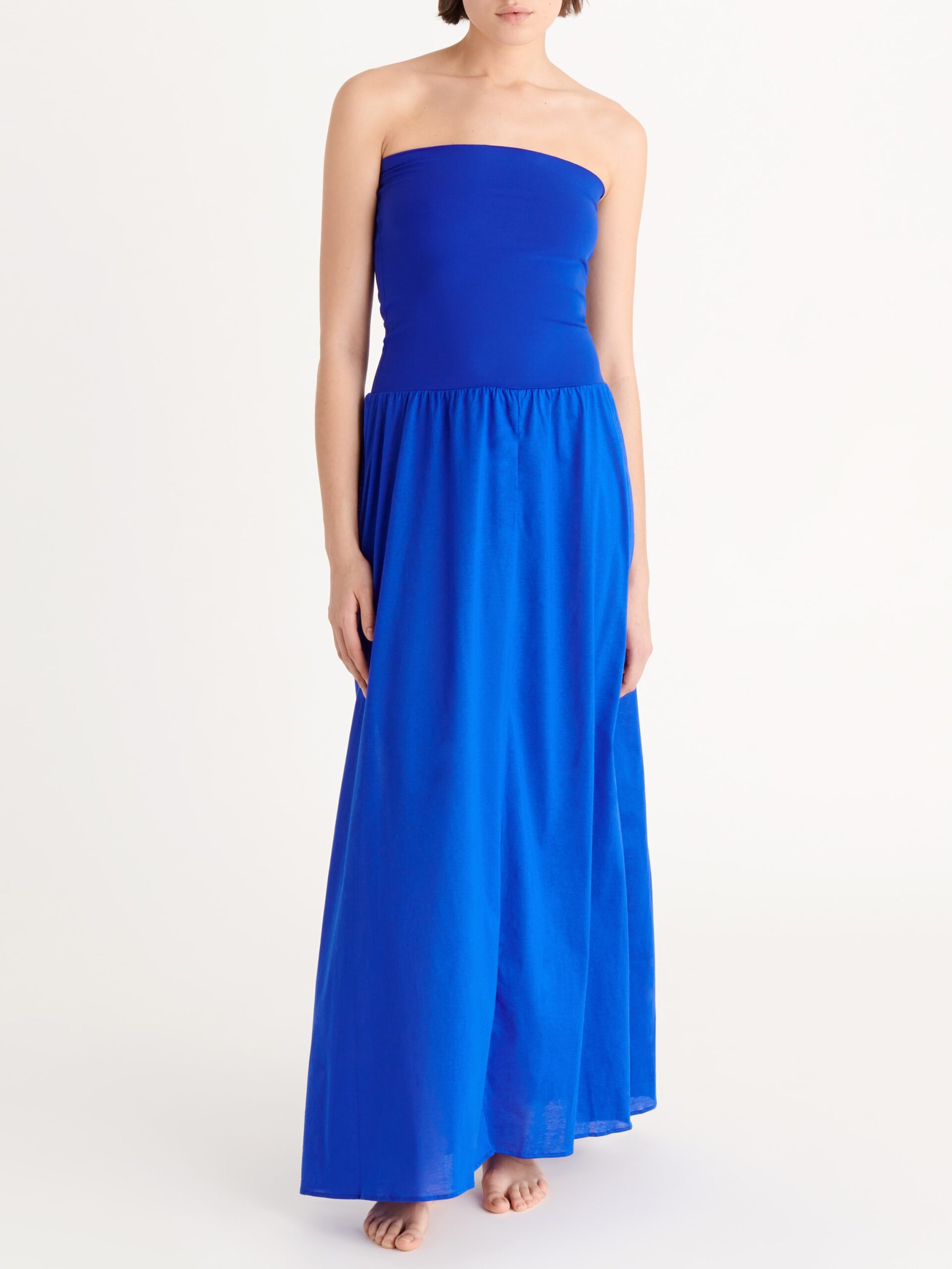 Eres Kleid Ankara indigo