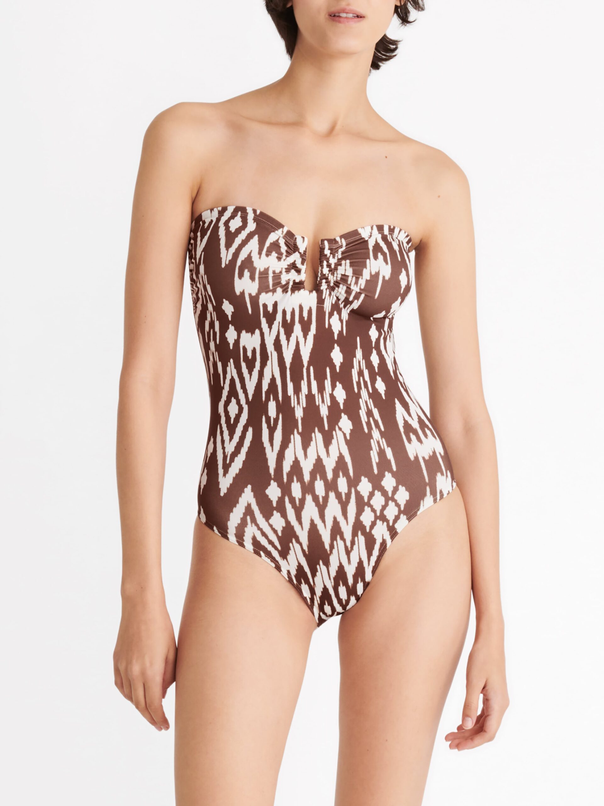 Alternative view of Eres Badeanzug Warm imprime wind coffee