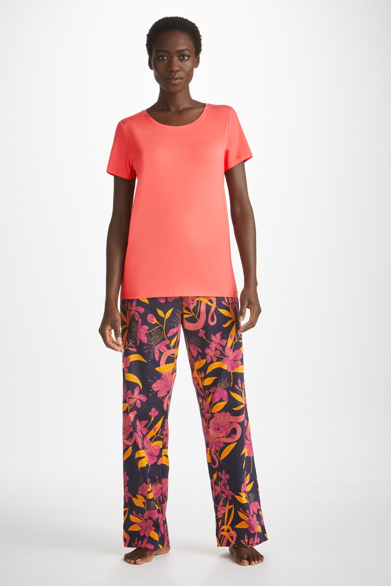 Derek Rose Hose Ledbury multicolor-navy