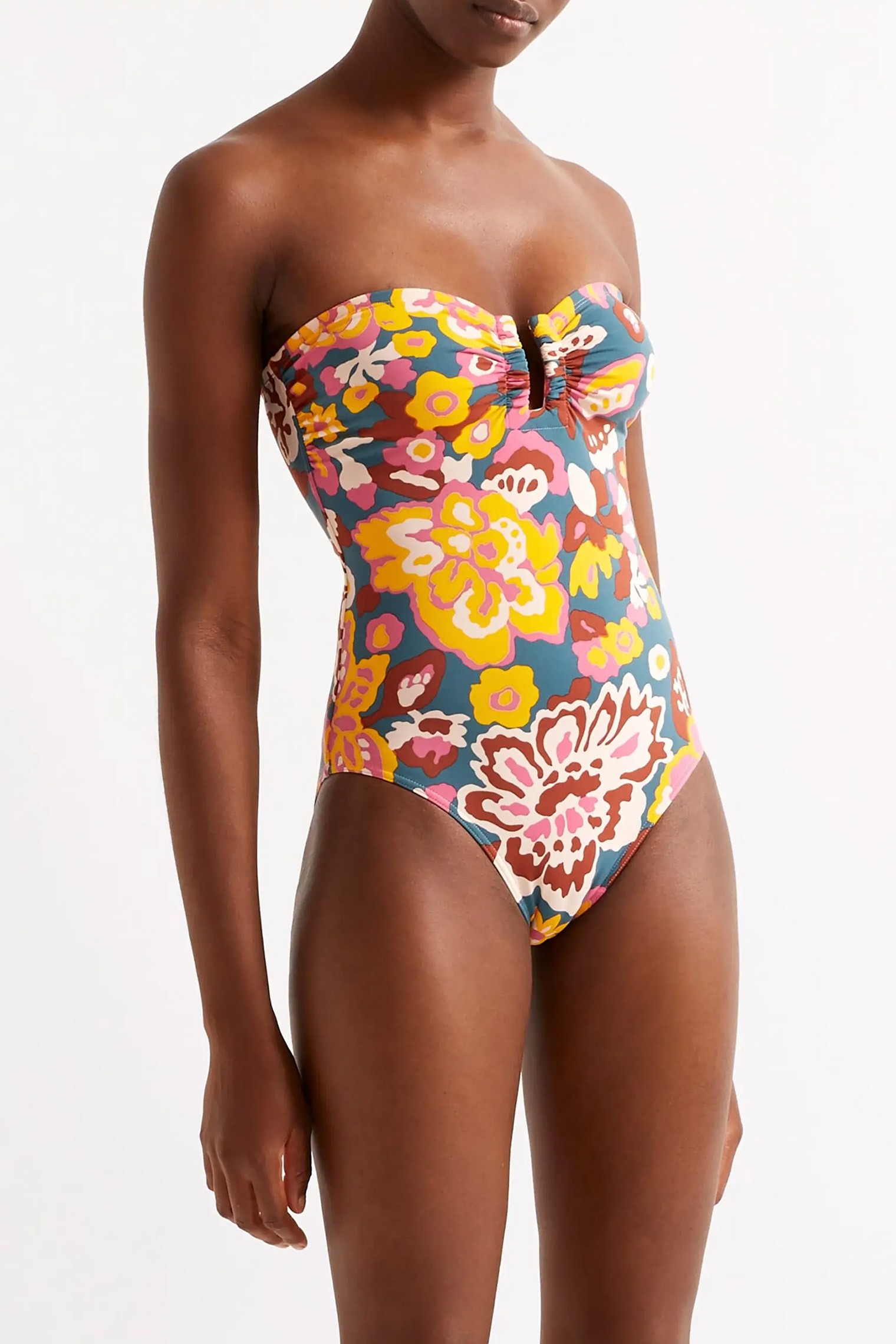 Eres Badeanzug Goyave imprime flower power