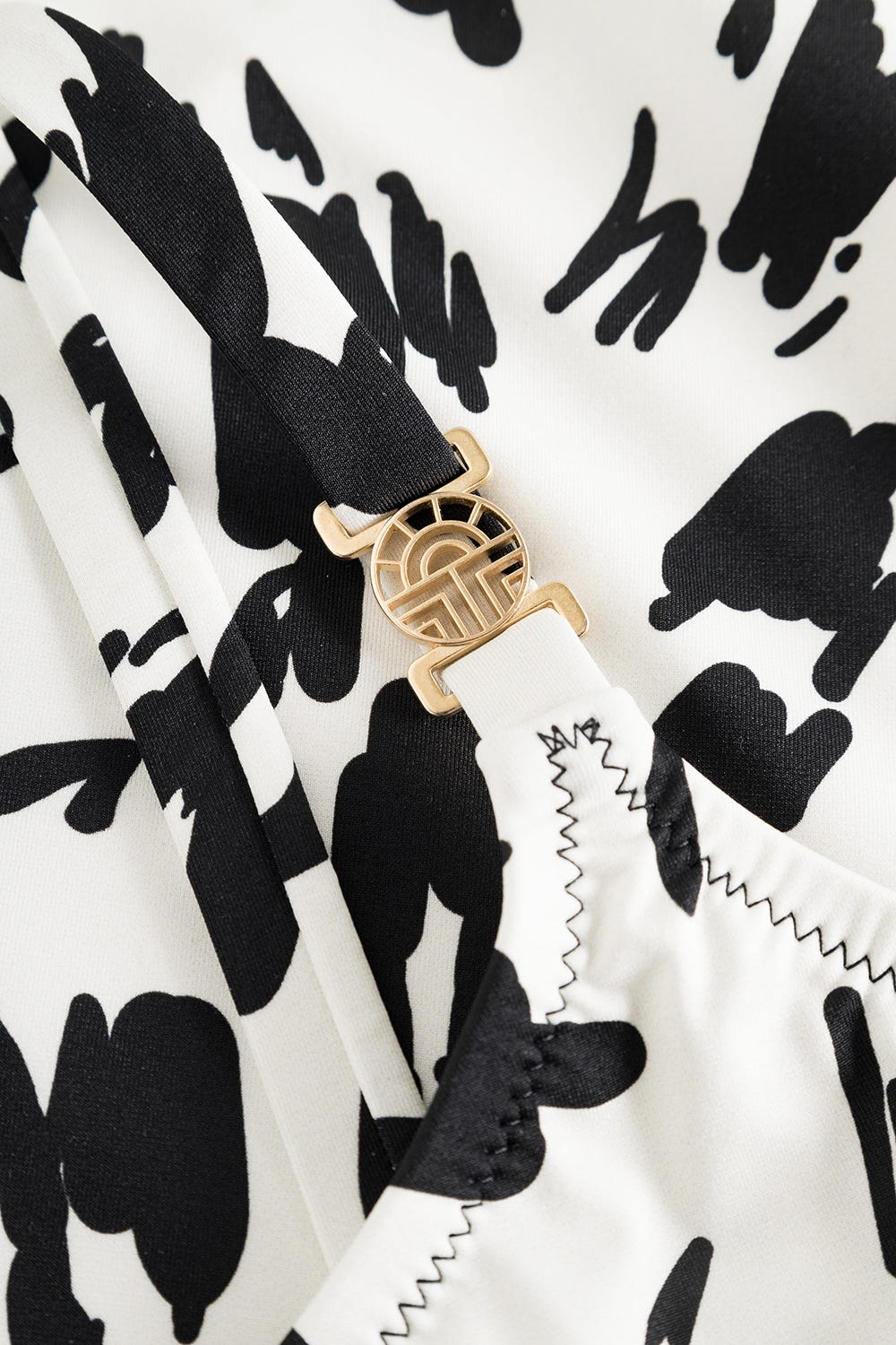 Feraud Badeanzug Leo black n white – Bild 3