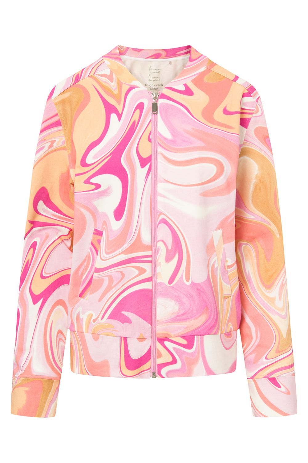 Rösch Jacke dynamic print pink-orange – Bild 3
