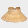 Hat Attack Roll Up Traval Visor natural/white