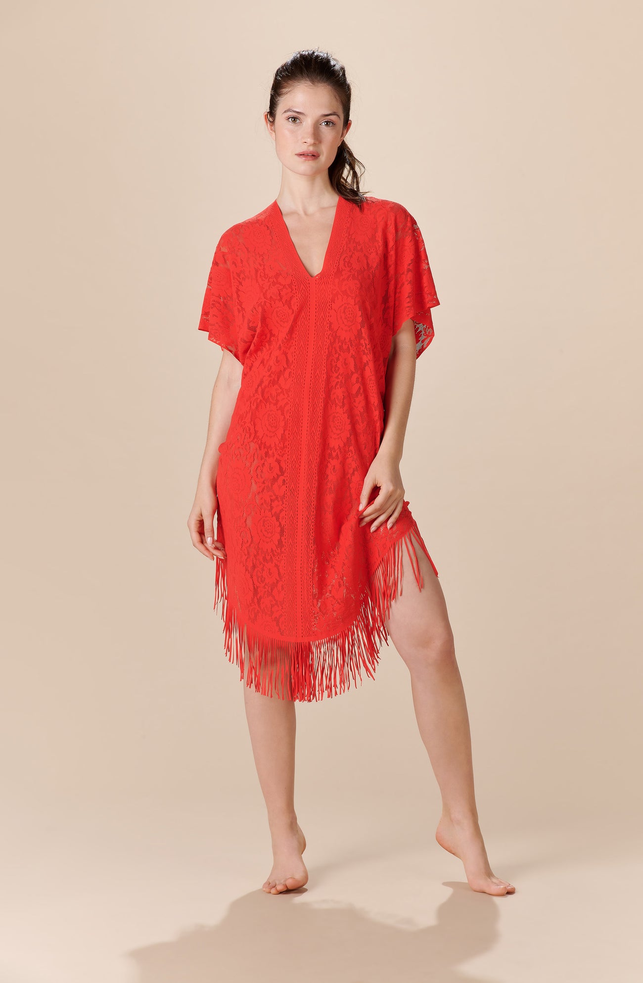 Pain de Sucre Tunika Jesse rouge