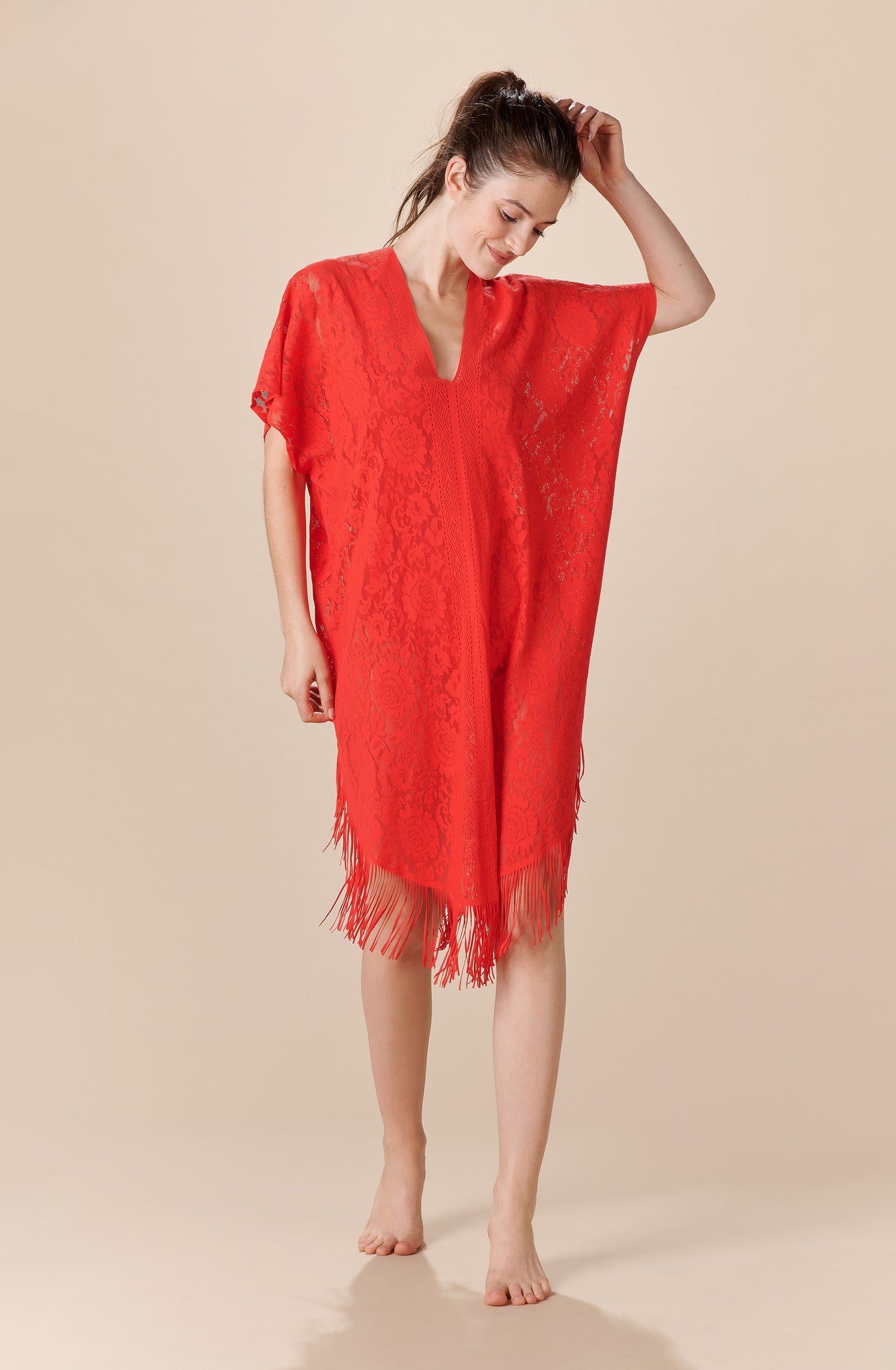 Pain de Sucre Tunika Jesse rouge – Bild 3