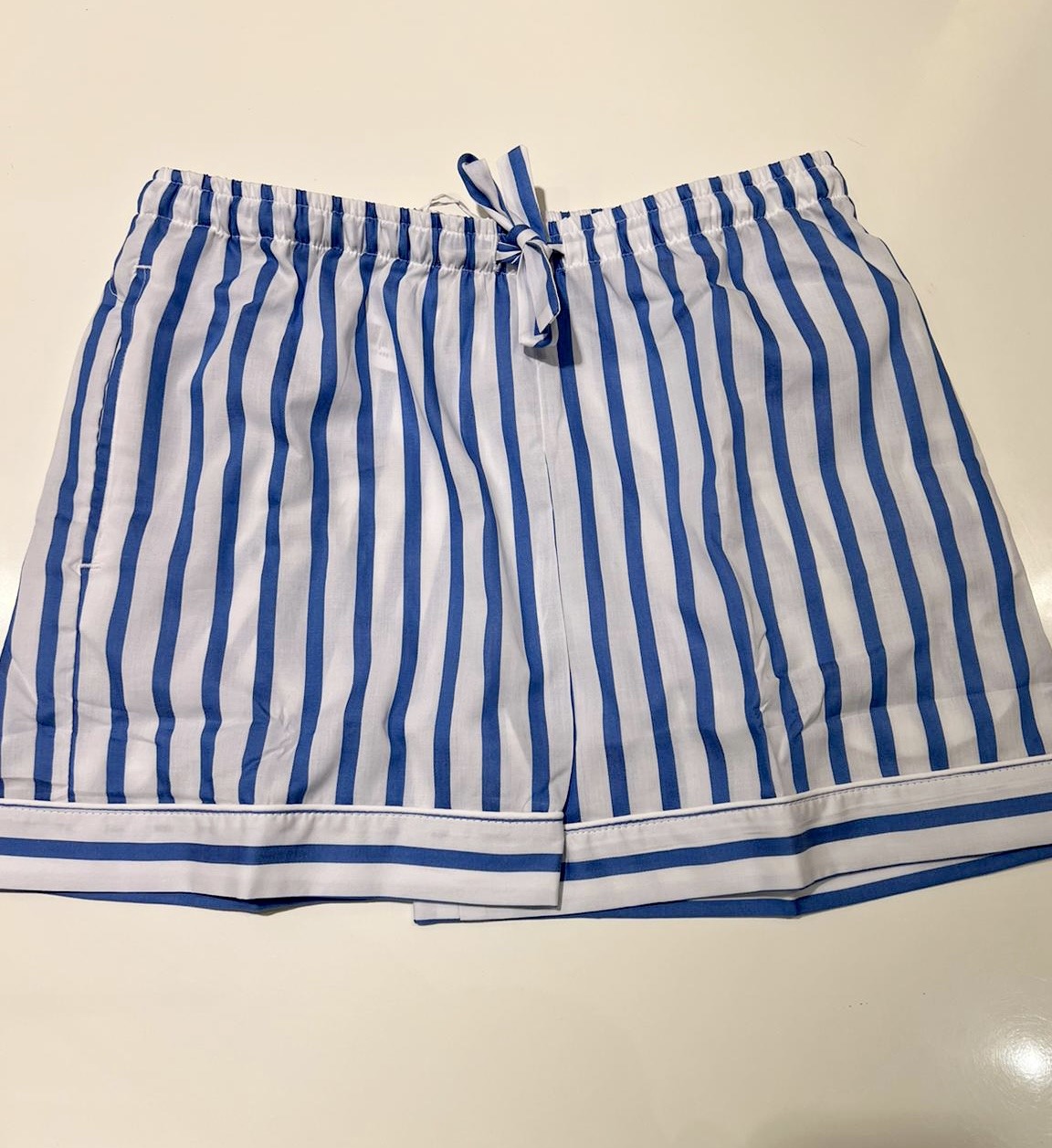 Derek Rose Shorts Capri 23 blue