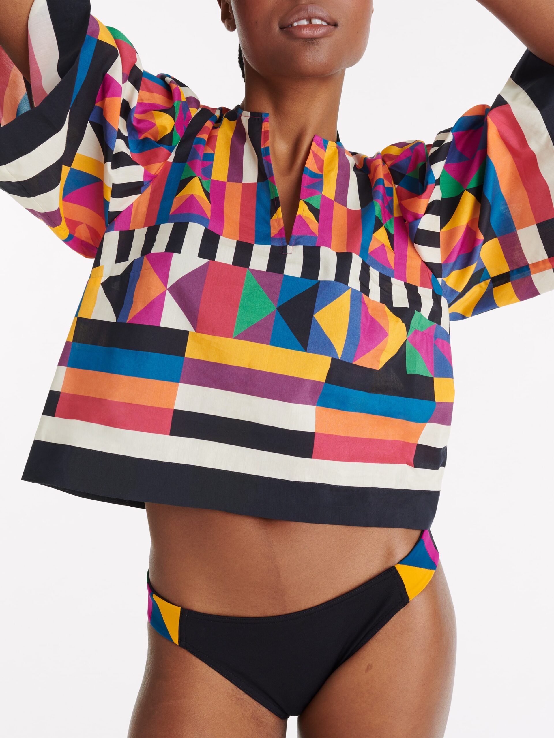 Eres Oberteil Lunaire imprime kaleido soleil – Bild 4