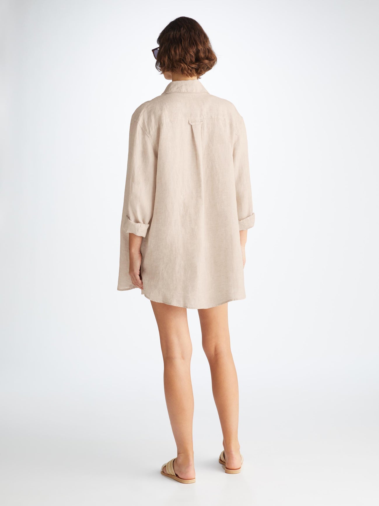 Derek Rose Shirt Sicily sand – Bild 2