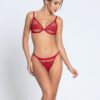 Lise Charmel Tanga Adorable en sexy rouge effusion