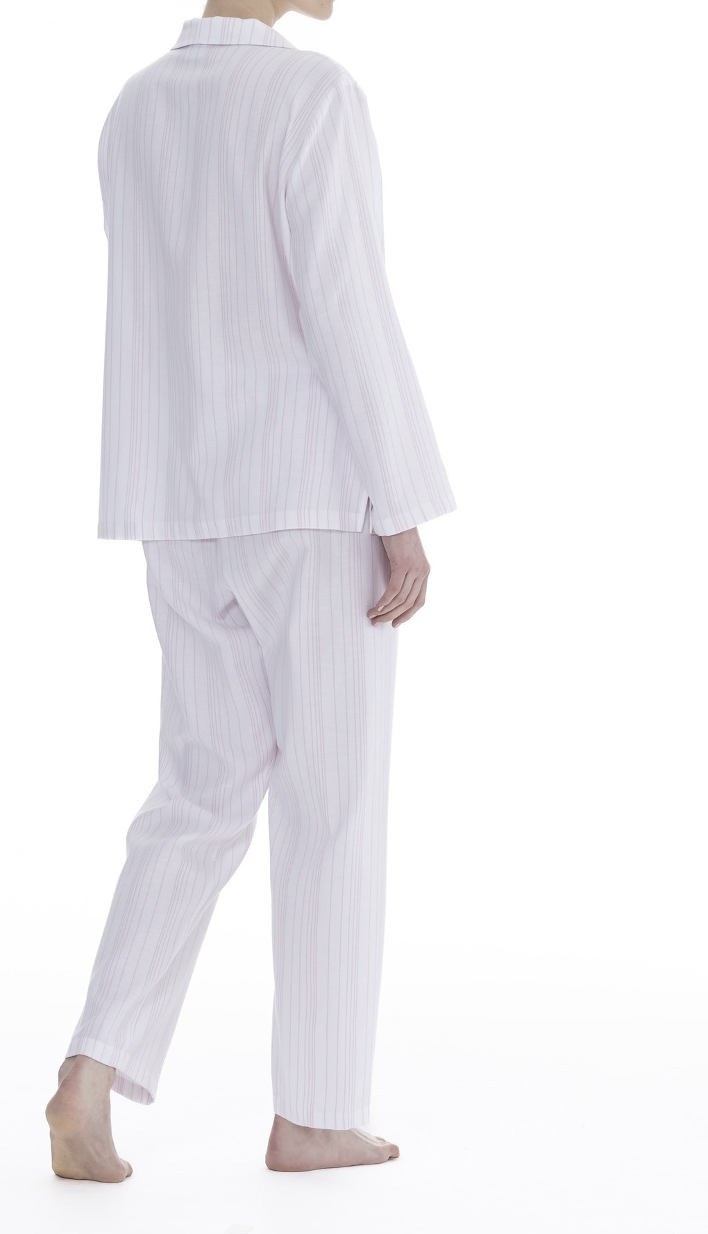 Alternative view of Celestine Pyjama Klassik Bea rose/weiß