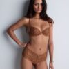 Aubade Bralette Stardust Dream amber gold