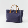 Melissa Odabash Tasche Cap Ferrat navy/tan