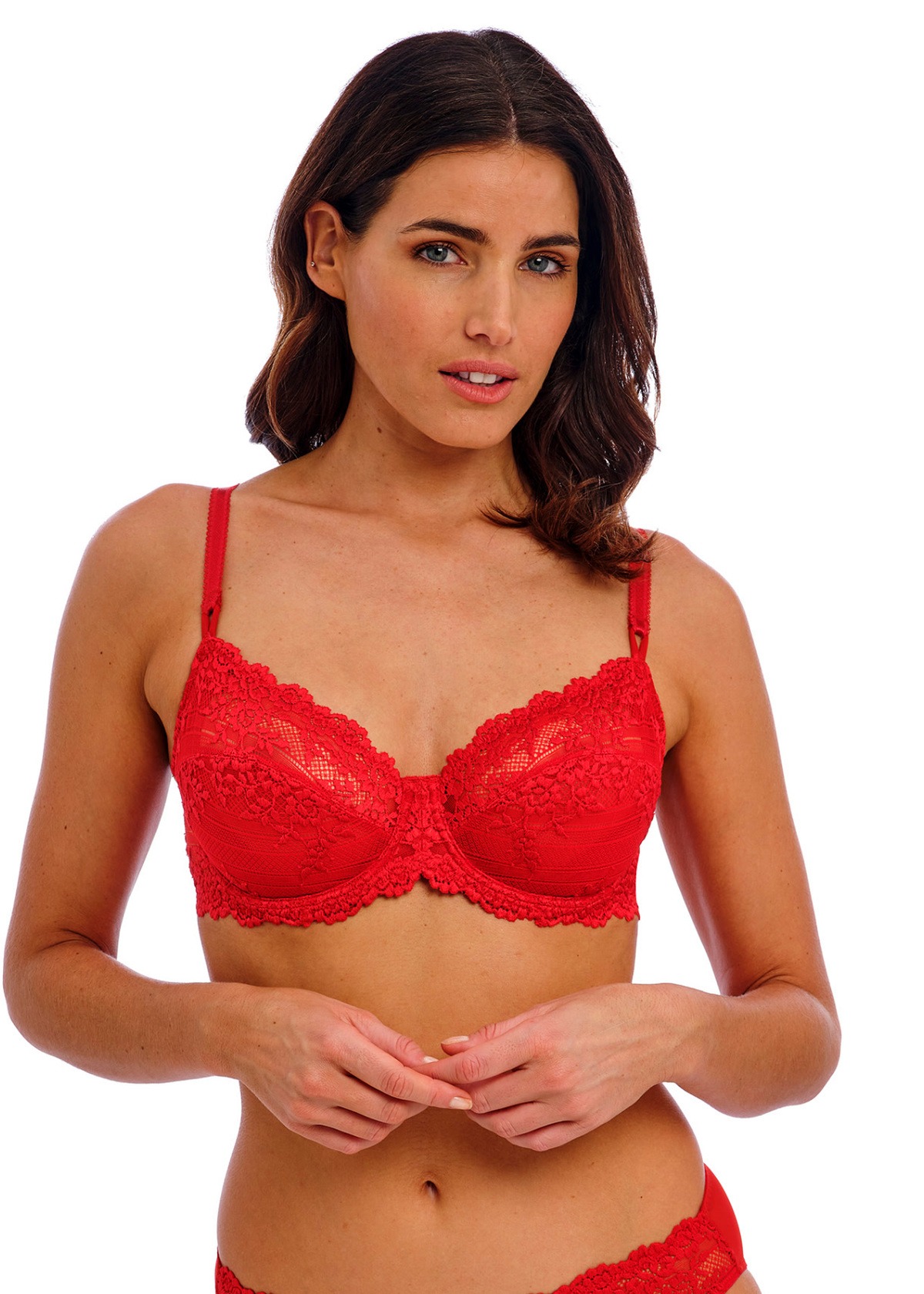 Wacoal BH mit Bügel Embrace Lace equestrian red