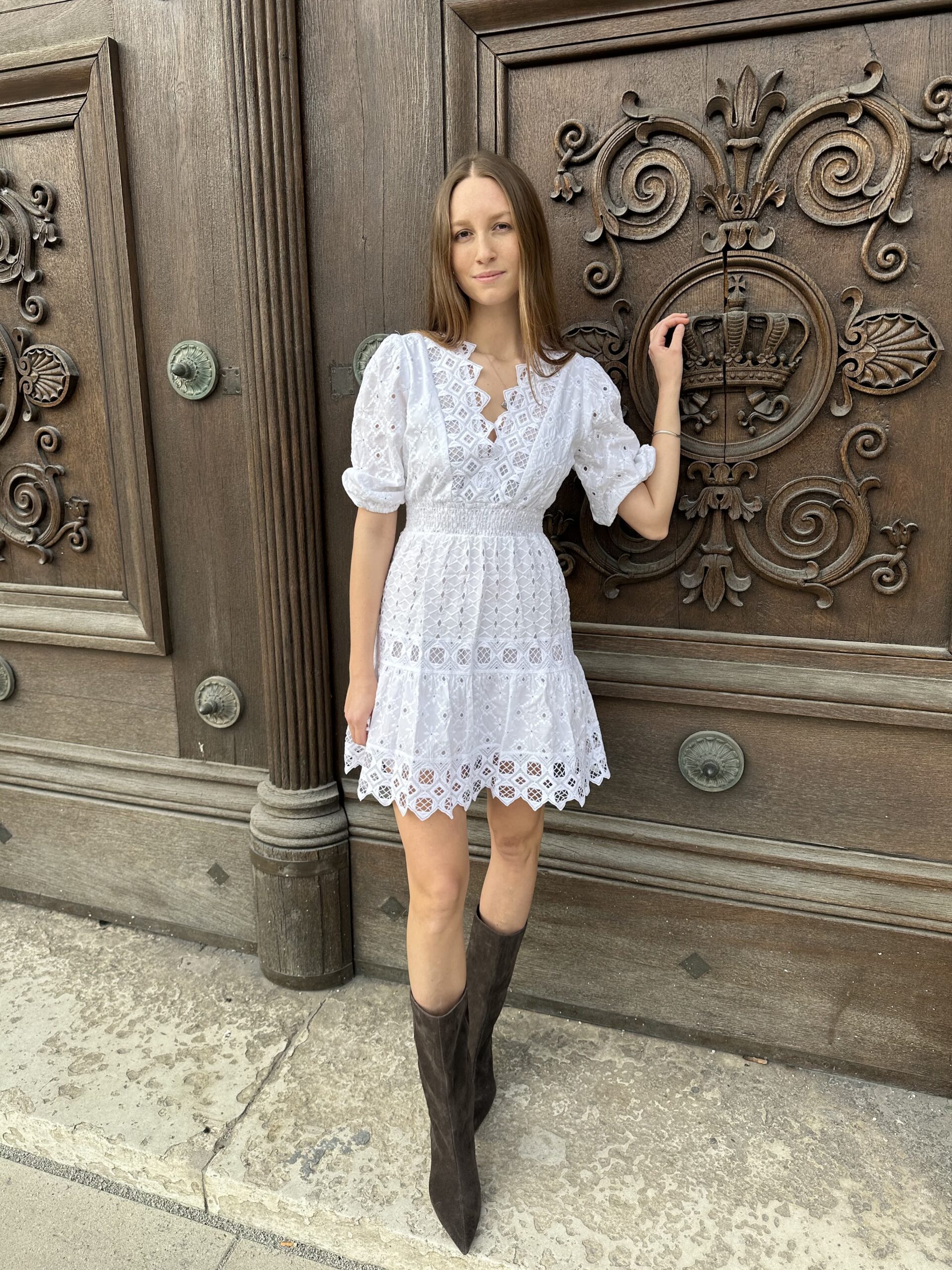 Temptation Positano Kleid Volturno bianco