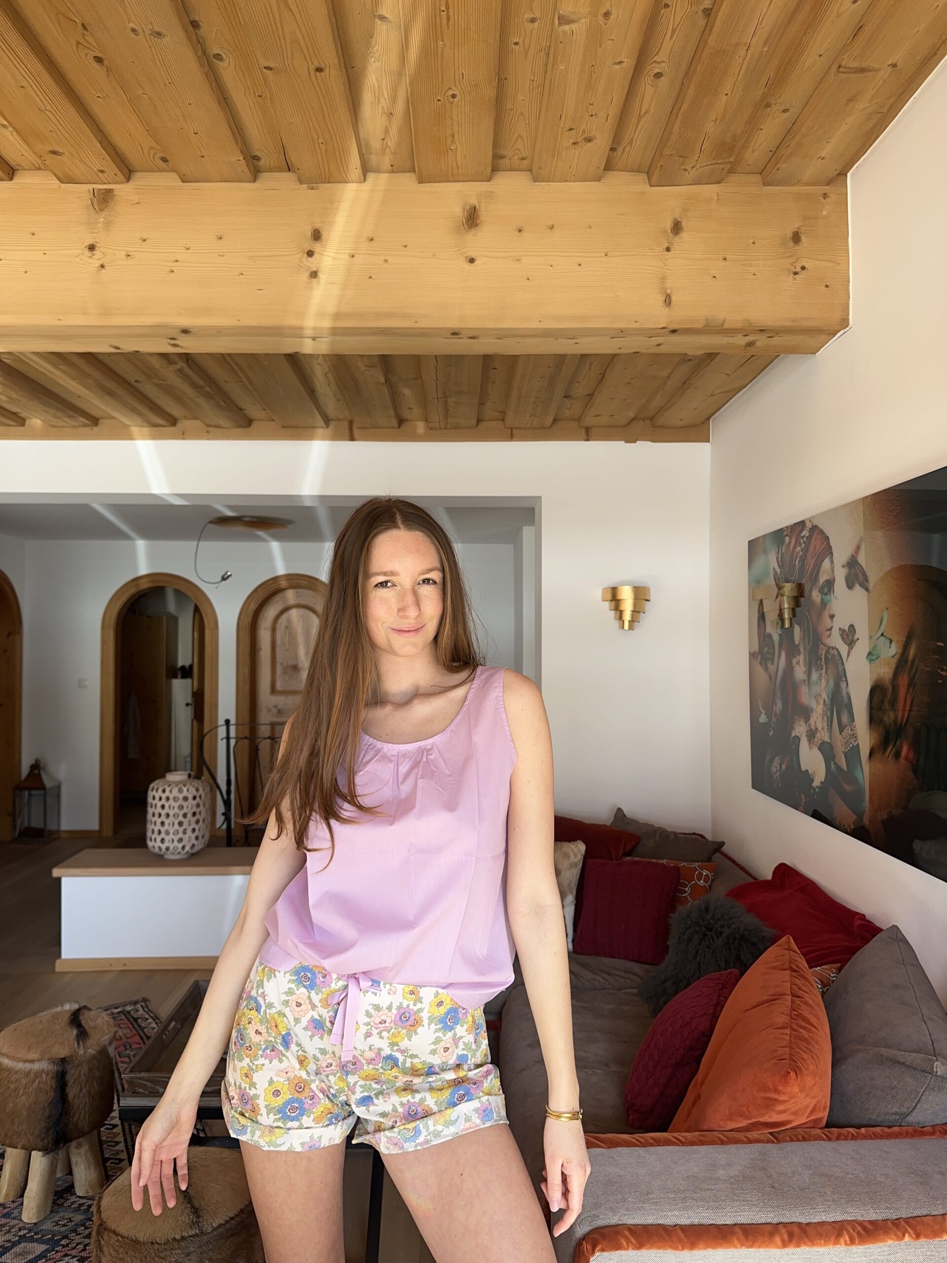 Julia Rossi Refugio Tank Top pur heather