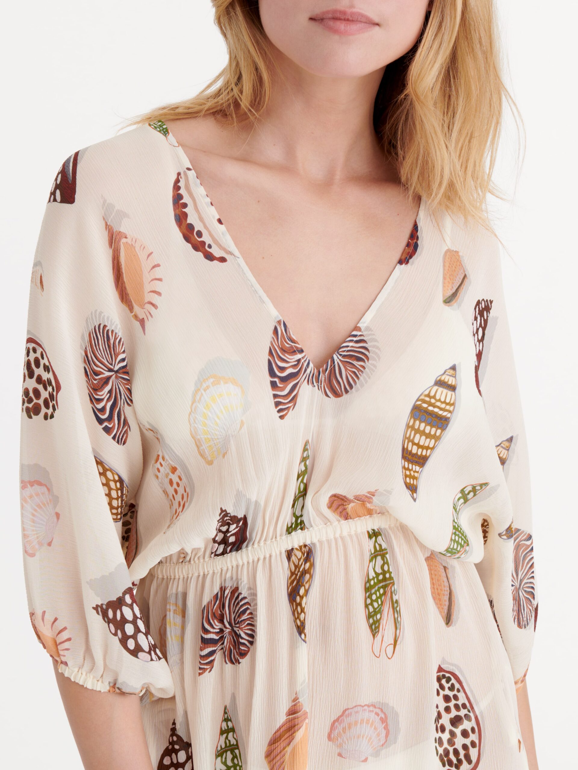 Eres Kleid Coffea imprime grain de caffe – Bild 3