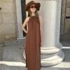 Max Mara Kleid Diego violett