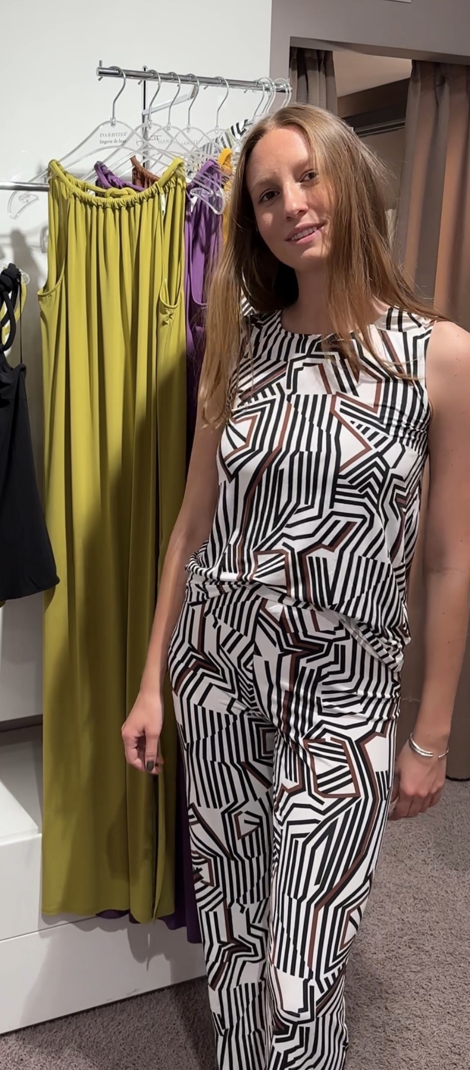 Max Mara Top Ersilia haselnuss