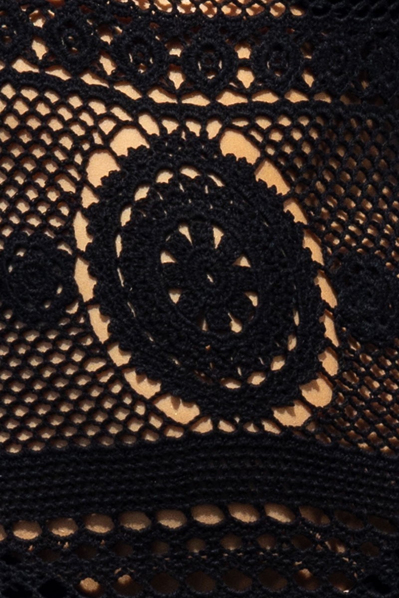 Miss June Maxikleid Birkin schwarz – Bild 4