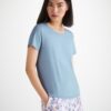 Derek Rose T-Shirt Lara blue