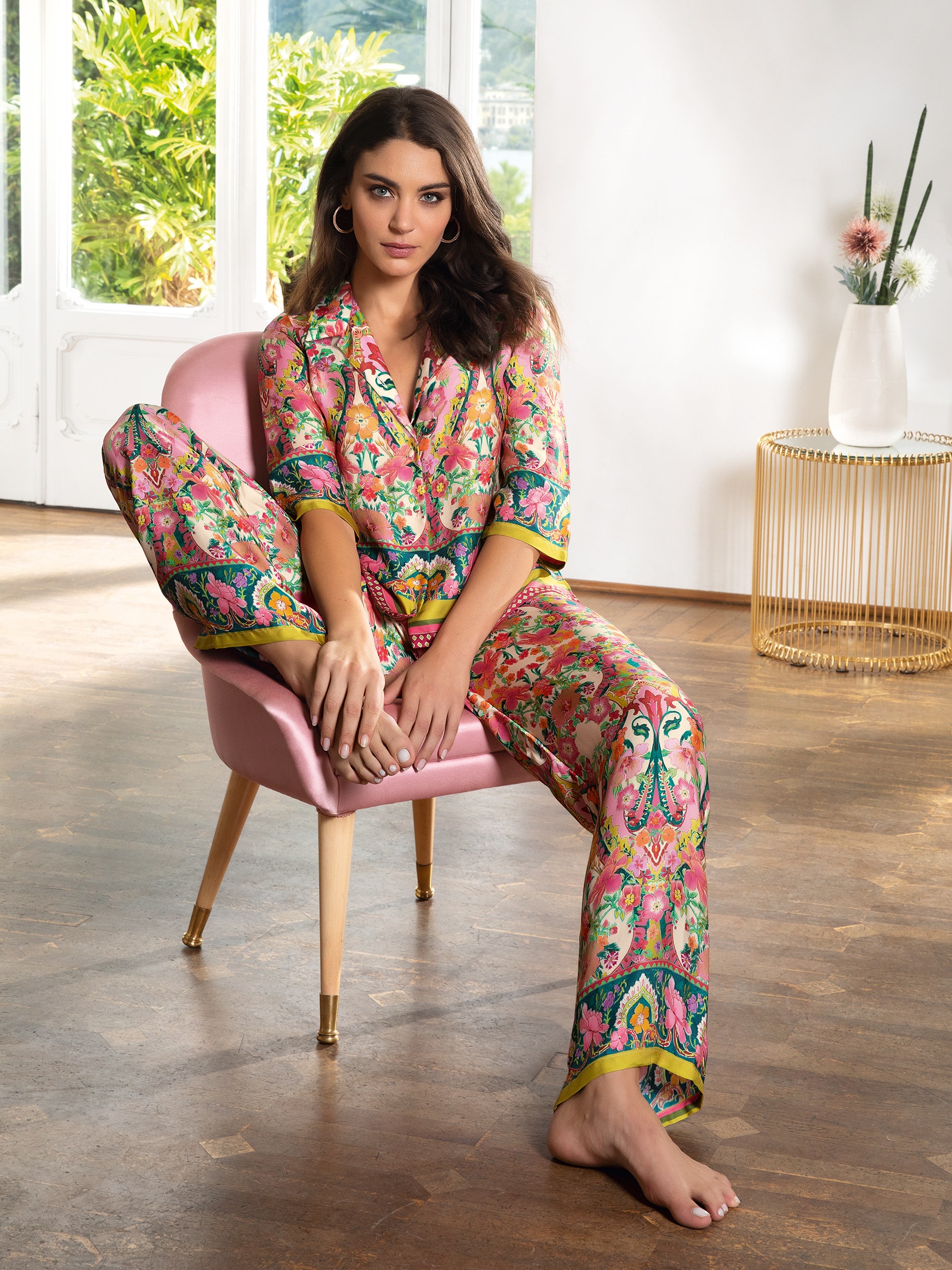 Lise Charmel Hemd Libertine en Fleurs imprime