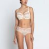 Lise Charmel hoher Slip Bellissime Amour Slip ecru nacre