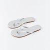 Melissa Odabash Flip Flops silber