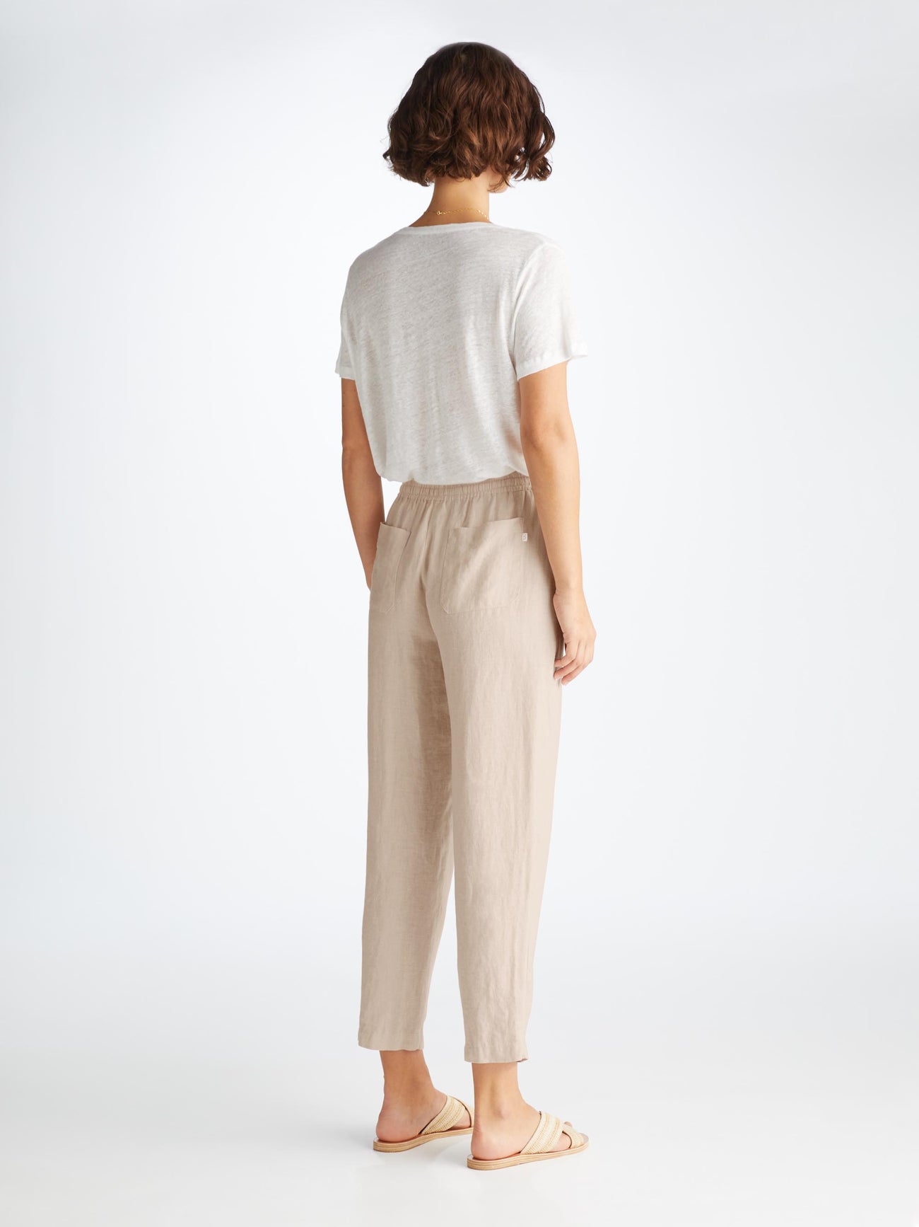 Derek Rose Ladies Trousers Vienna sand – Bild 2
