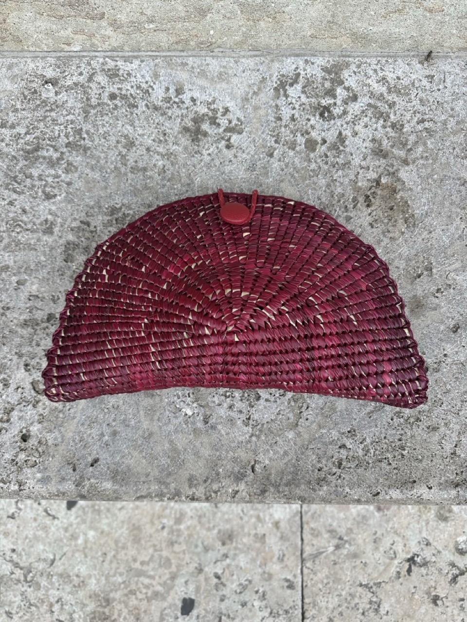 Alma Bags Clutch medium Chili red