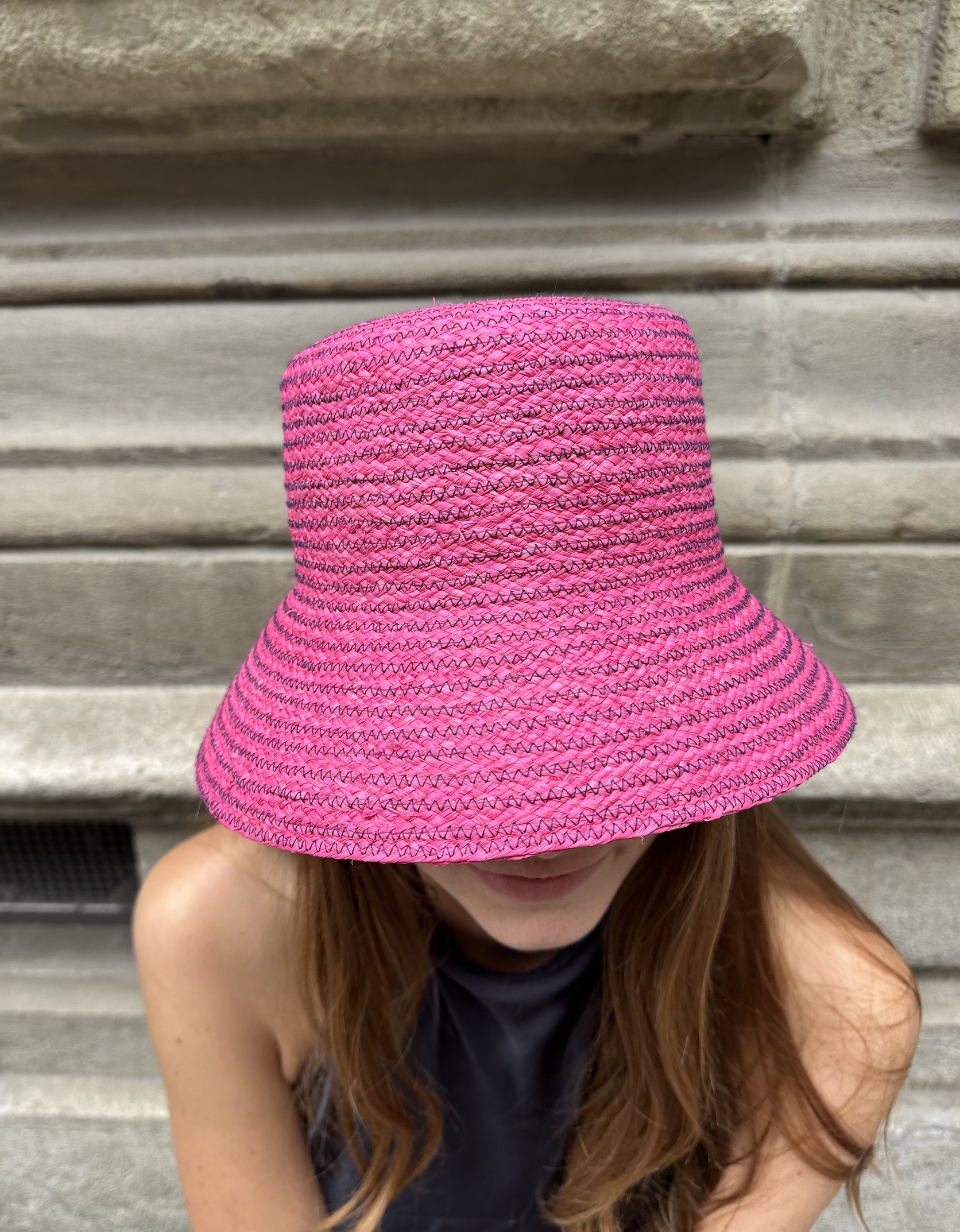 Lola Hats Hut Piquillo pink
