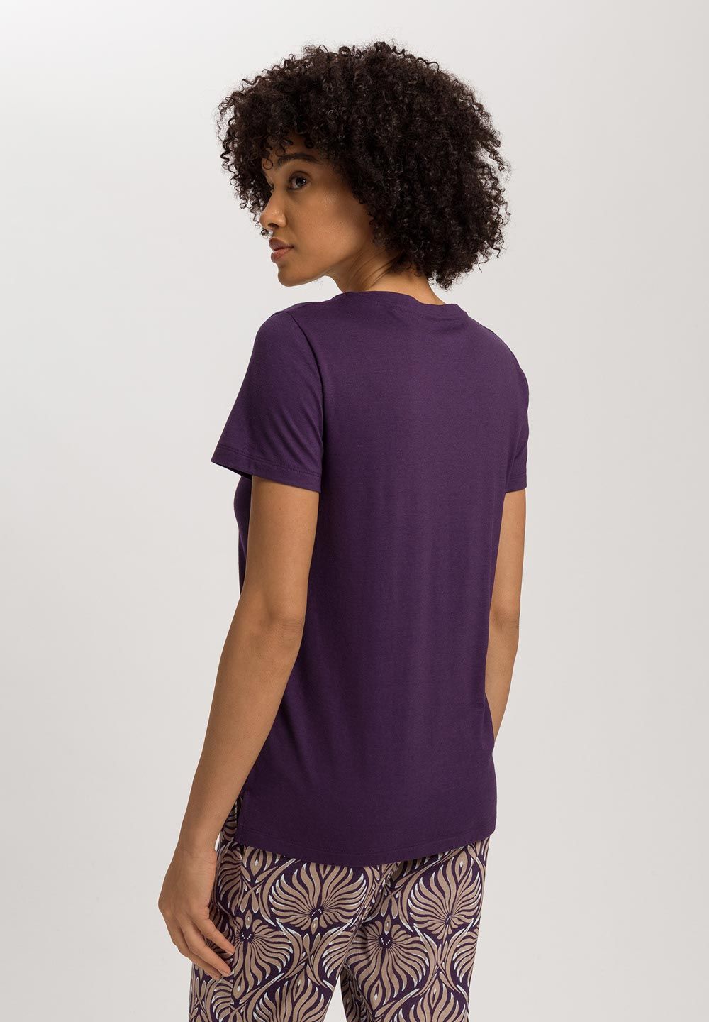 Alternative view of Hanro Tshirt Sleep and Lounge amethyst
