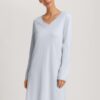 Hanro Nachthemd Cotton Silk powder blue