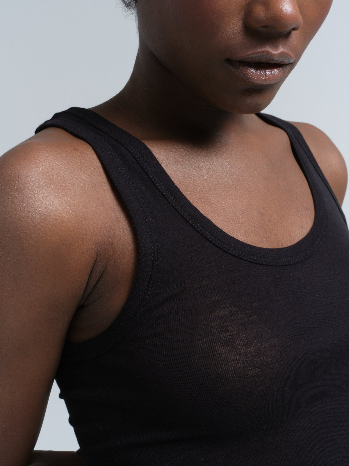 Seamless Basic Tank Top black – Bild 3