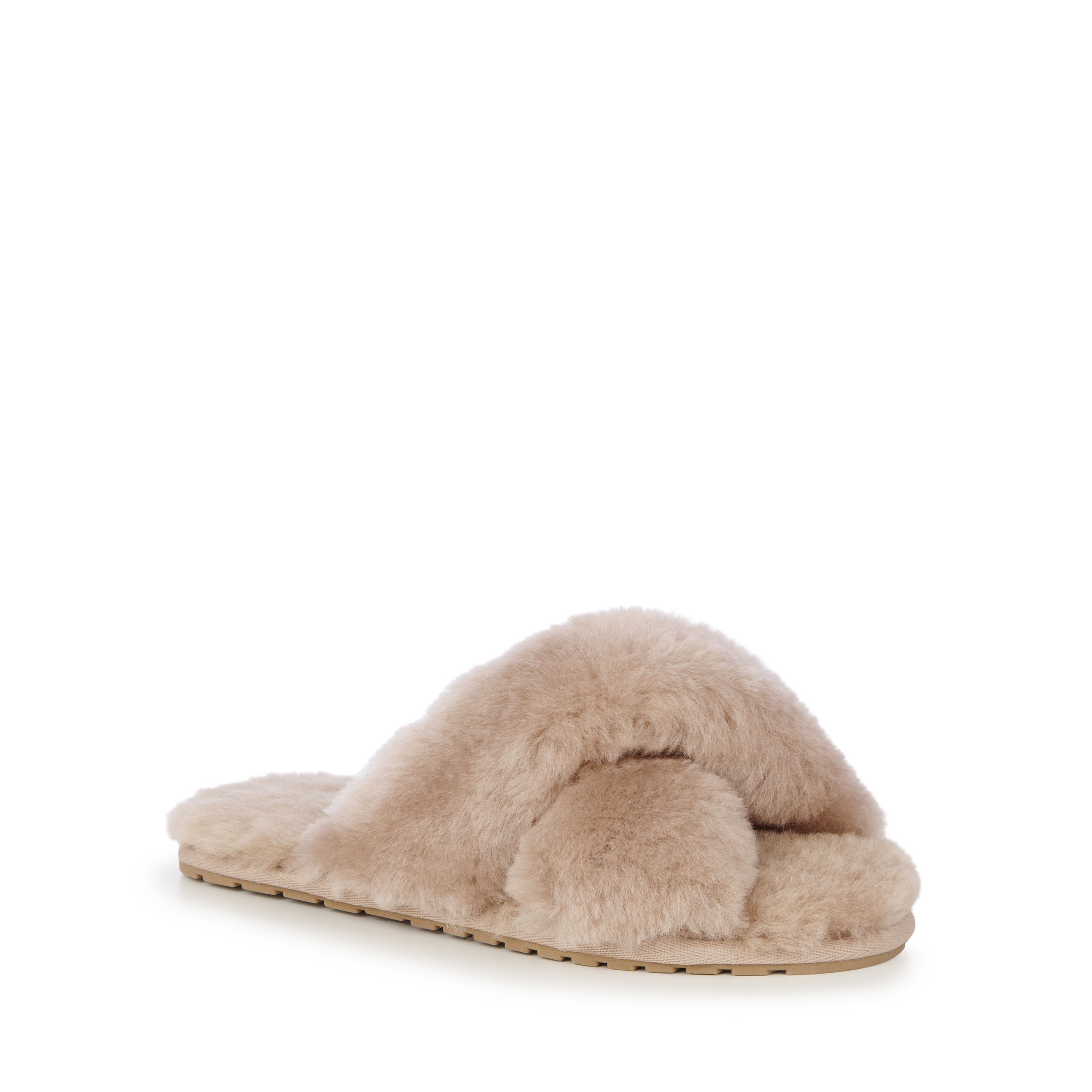Alternative view of Emu Slipper Mayberry camel