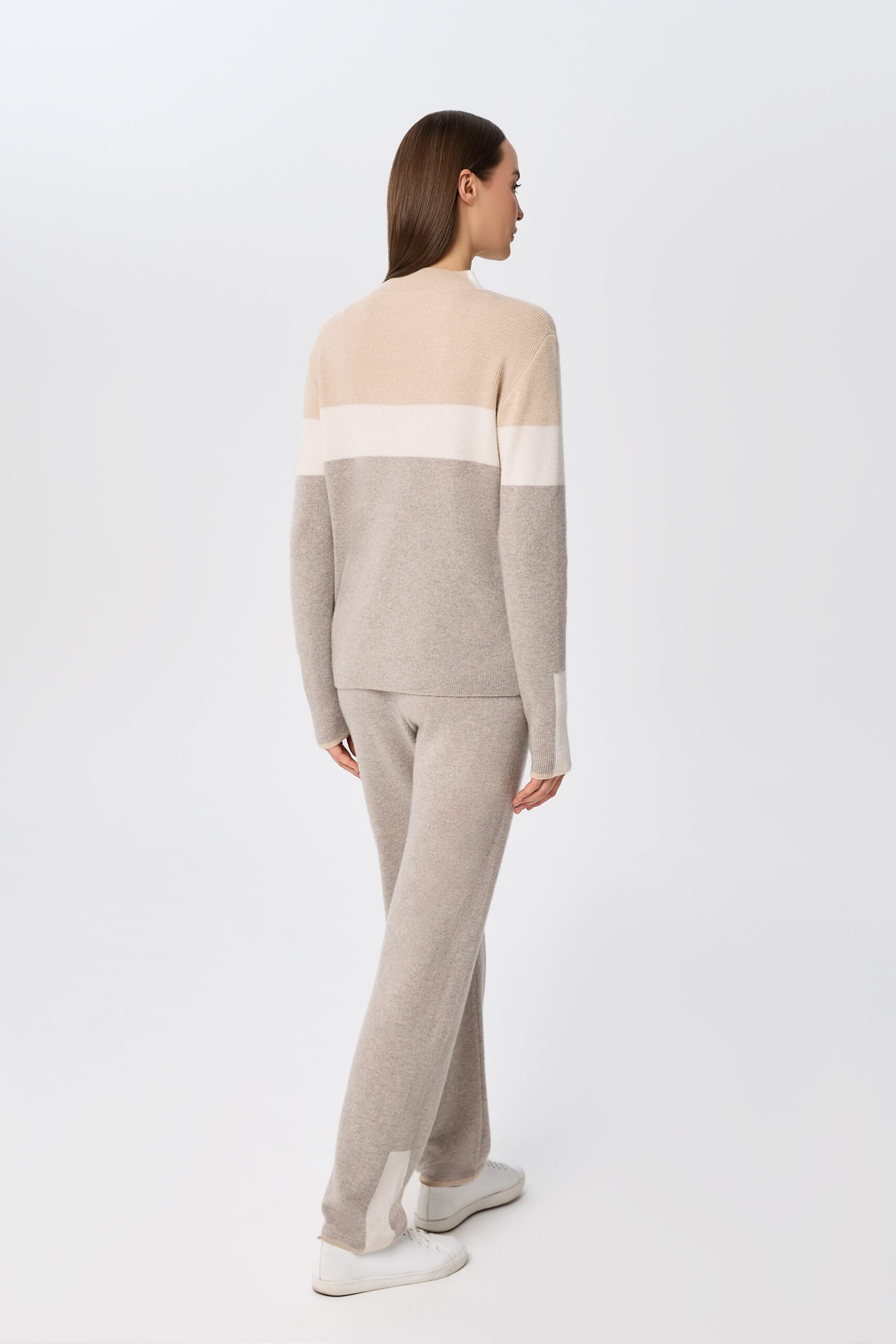 Alternative view of Marc and Andre Homewear Set Pullover+Hose Urban Blocks grey