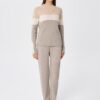 Marc and Andre Homewear Set Pullover+Hose Urban Blocks grey