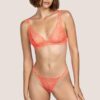 Andres Sarda Italienischer Slip Turqueta papaya