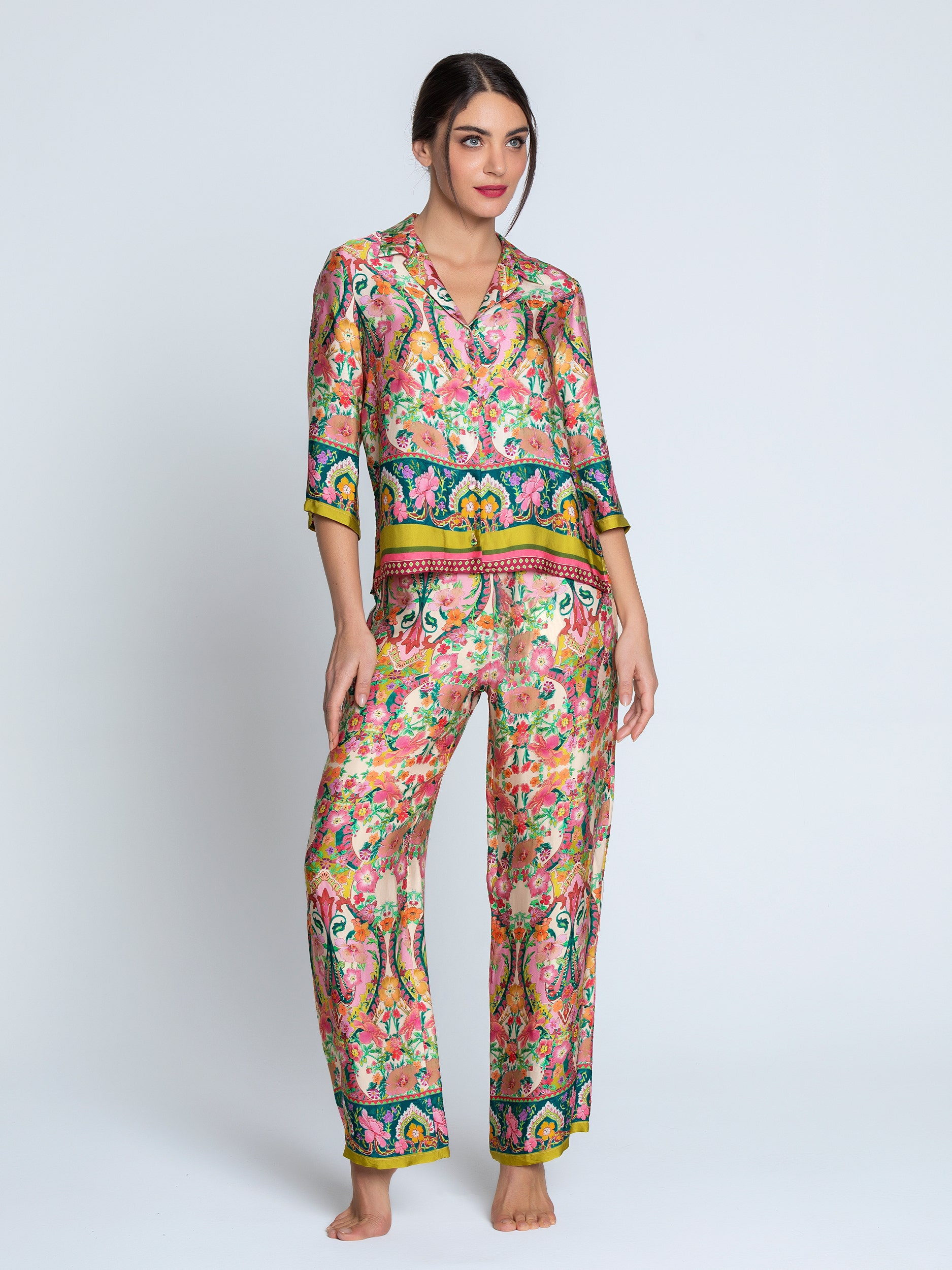 Lise Charmel Hose Libertine en Fleurs imprime