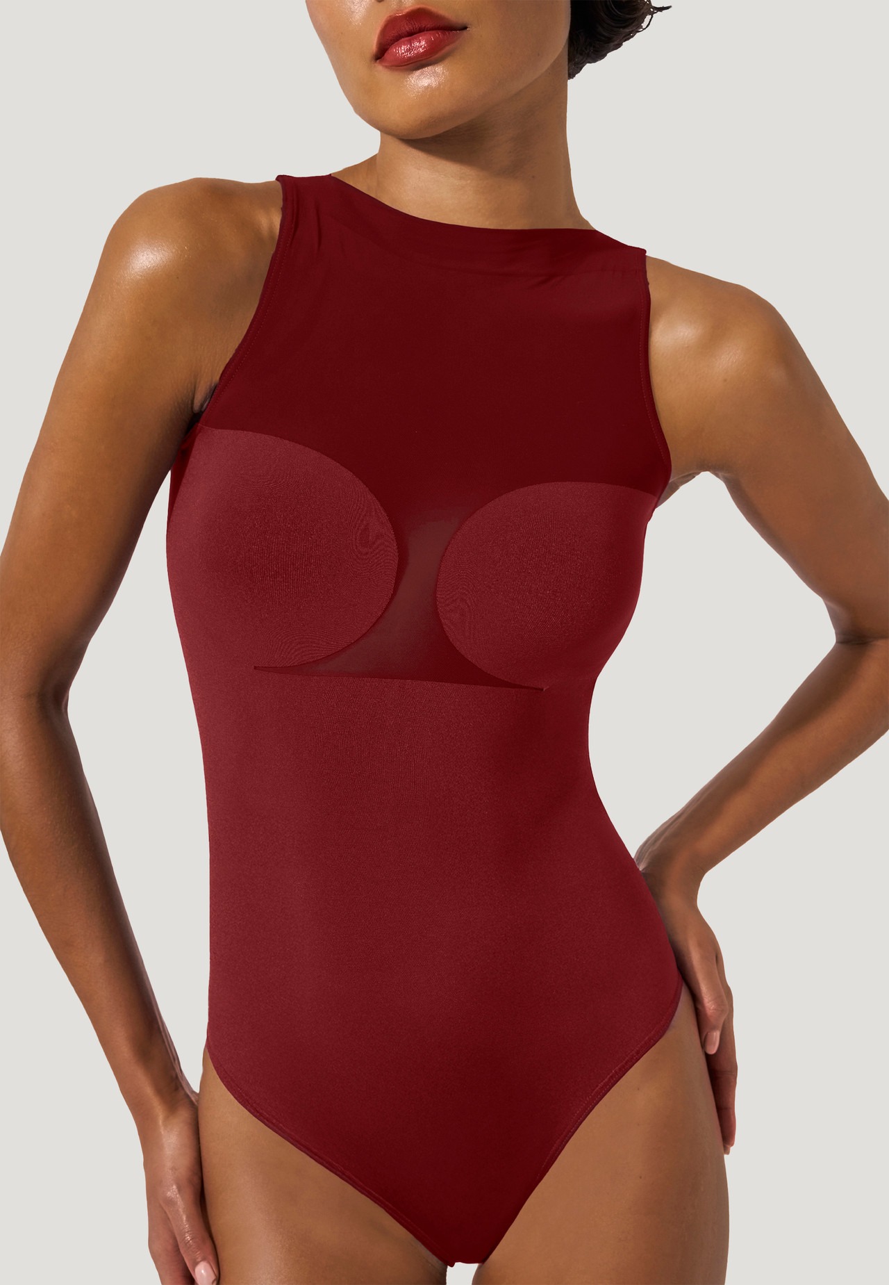 Wolford Bustier String Body crimson