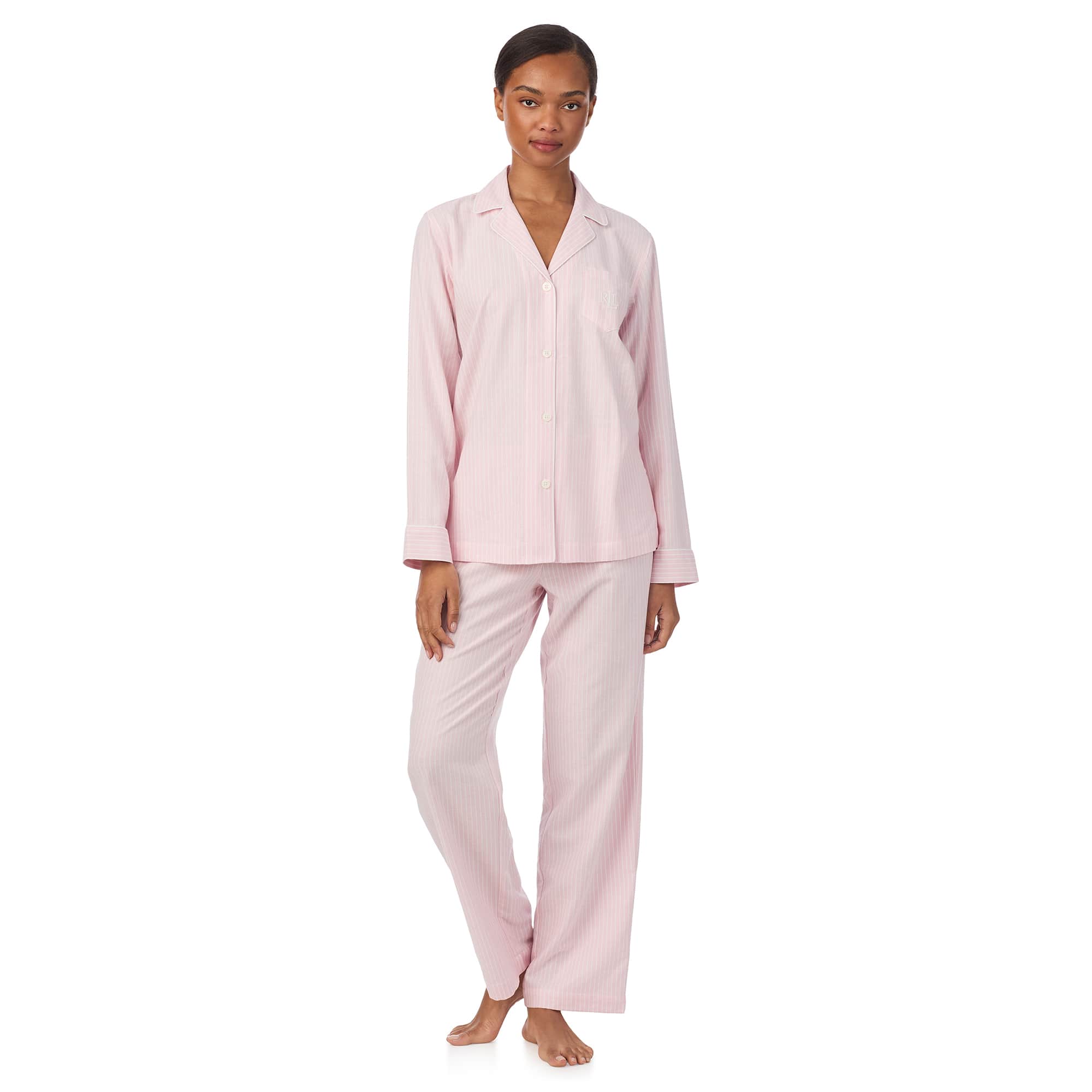 Ralph Lauren Pyjama pink stripe