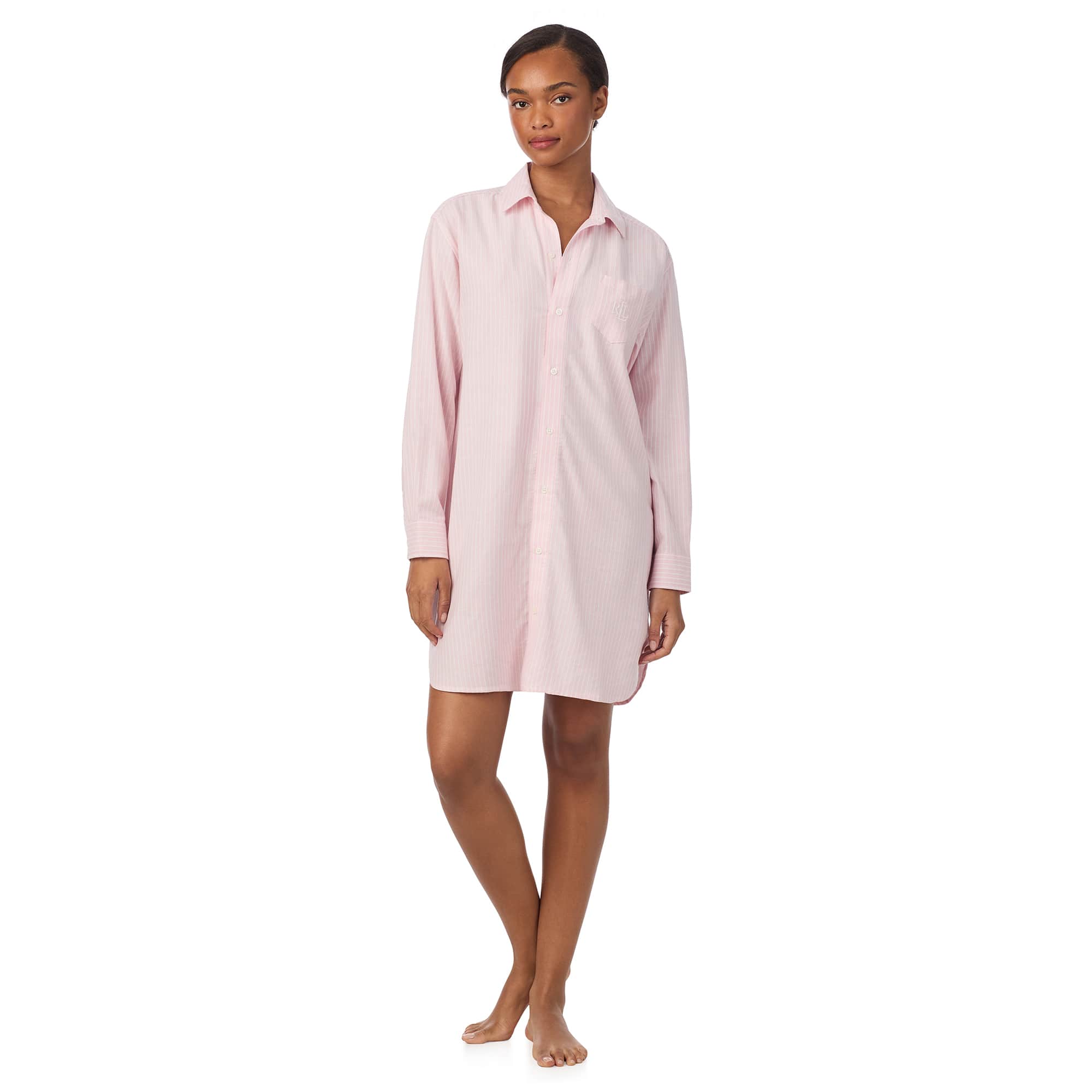 Ralph Lauren Pyjama LN92481 pink stripe