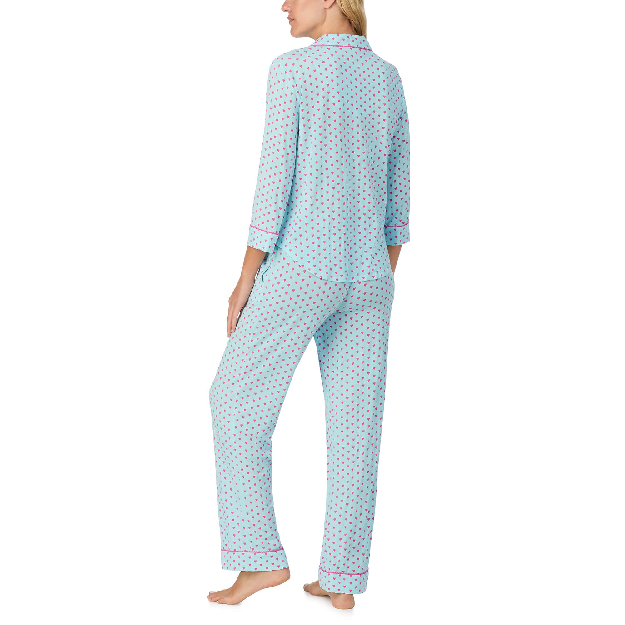 Alternative view of Kate Spade Pyjama blue pink hearts