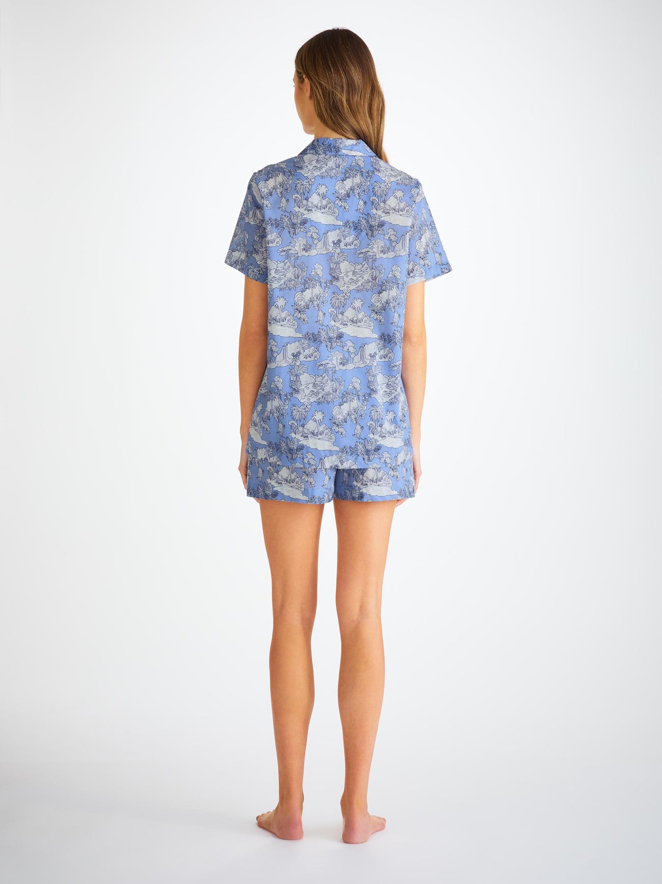 Alternative view of Derek Rose Shorty Ledbury tropical blue