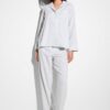 Zimmerli Sleepshirt Cozy Flannel blue cheek
