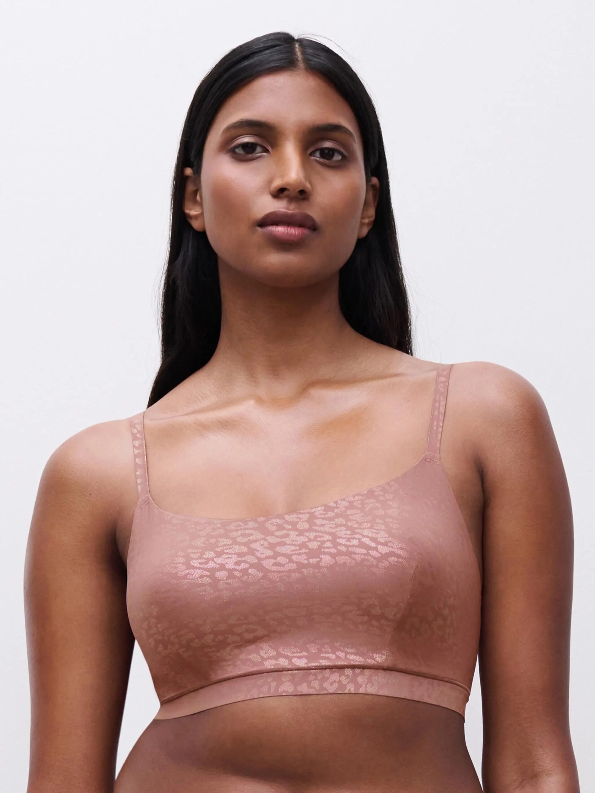 Chantelle Bralette ohne Bügel Softstretch pink Leo shimmer