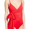 Stella McCartney Badeanzug Timeless rot
